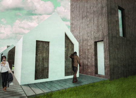 Charred Wooden Shingles and Cross-Laminated Timber Panels Create a Sustainable Retreat Amidst Nature  