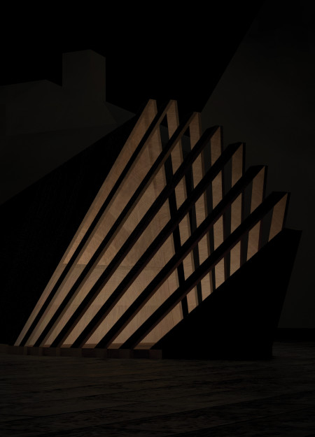 Charred Wooden Shingles and Cross-Laminated Timber Define an Adaptive Community Hub  
