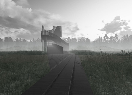 Charred Wooden Shingles and Panoramic Views in a Sustainable Timber Observation Structure