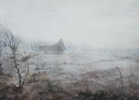 Charred Wooden Shingles and Cross-Laminated Timber Panels Form a Sustainable Observation Structure in Latvia's Wetlands