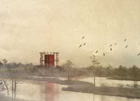 Exploring Soundscapes Through Suspended Fabric and Modular Timber Construction