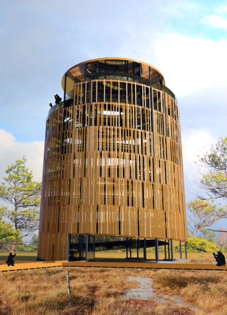Charred Wooden Shingles and Glazed Surfaces Create a Community Hub Crafted from Sustainable Materials