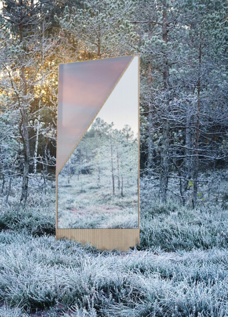 Pivoting Structure With Smart Glass and Timber Integration for Reflective Retreats  