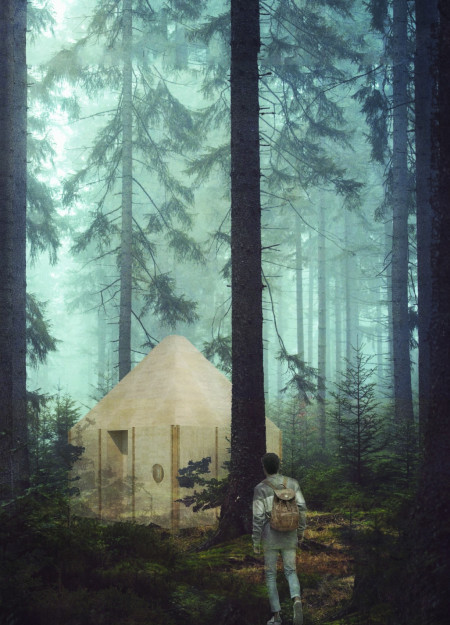 Charming Retreat Crafted with Local Timber and Natural Light for Mindful Living  