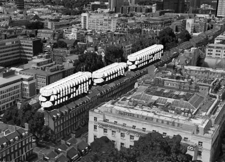 Inflatable ETFE Framework Enhancing Affordable Living in Urban Contexts