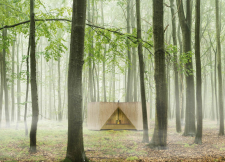 Cross-Laminated Timber Retreat With Charred Shingle Facades Embedded in Norwegian Landscape