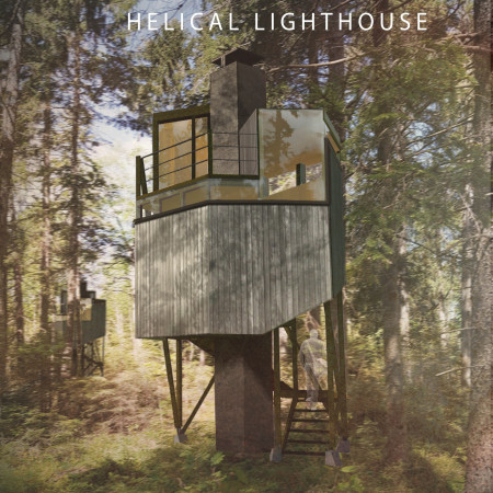 Charred Wooden Shingles and Laminated Wood Create a Sustainable Retreat Nestled in Nature