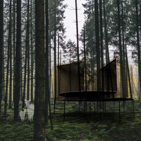 Charred Wooden Shingles and Cross-Laminated Timber Panels Form a Sustainable Community Hub