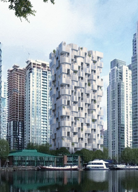 Charred Wood Cladding and Glass Facades in Sustainable Urban Housing