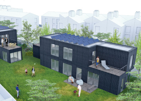 Cross-Laminated Timber Housing Blending Natural Materials With Community-Centric Living
