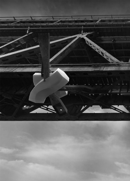 Hanging Habitats of Transparent Fabric and Lightweight Steel Uniting Communities Across the Danube  