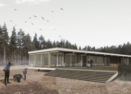 Ventilated Cavities and Weatherboarding Redefine Visitor Experiences in Wetland Environments