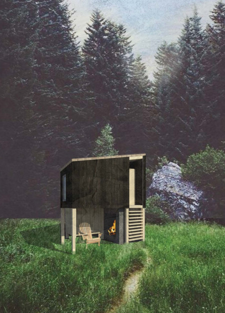 Charred Wood Siding and Reed Thatching Create a Serene Retreat in the Latvian Forest
