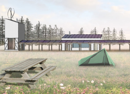 Translucent Dome Windows and Local Timber Create a Visitor Hub Nestled in a Unique Ecosystem