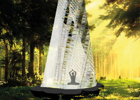 Cross-Laminated Timber Structures Enhanced by Charred Shingles in a Forest Retreat