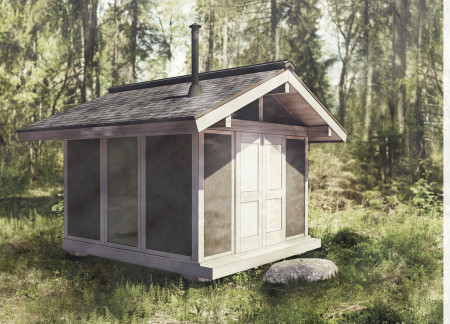Cork-Insulated Timber Cabins Integrating Nature and Tradition for Quiet Reflection  