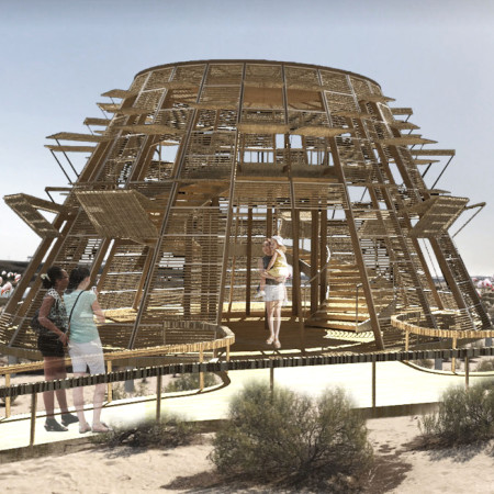Reversing Conventional Observation With Circular Form and Operable Facades in Sustainable Timber Structure