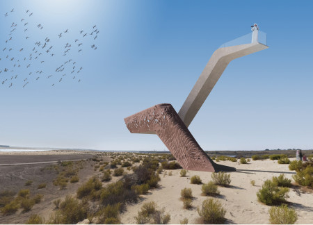 Perforated Concrete Observation Platforms Enhancing Engagement With Wetland Ecosystems