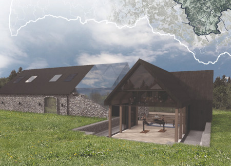 Charred Wooden Shingles and Glazed Facades Create a Harmonious Blend for Sustainable Tea Production 