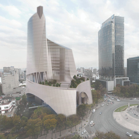 Vertical Gardens and Integrated Air Filtration in a Multifunctional Urban Structure