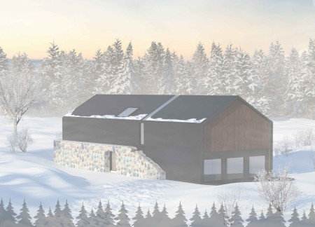 Cross-Laminated Timber Panels and Charred Shingles Elevate Eco-Tourism Retreat in Latvian Forests