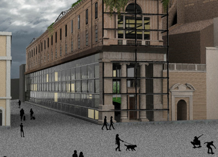 Living Walls and Steel Framework Redefine Urban Housing in Historic Context