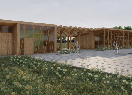 Charred Wooden Shingles and Cross-Laminated Timber Panels Create Sustainable Retreat for Creatives