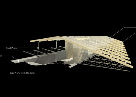Charred Wooden Shingles and Cross-Laminated Timber Define a Versatile Urban Hub