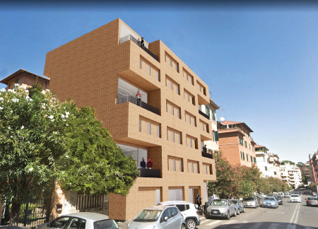 Terracotta Facades and Interlocking Modules Define Sustainable Co-Living in Urban Context