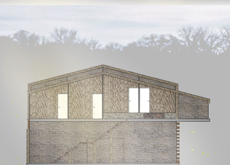 Charred Wooden Shingles and Local Stone Craftsmanship in a Sustainable Retreat for Tea Enthusiasts