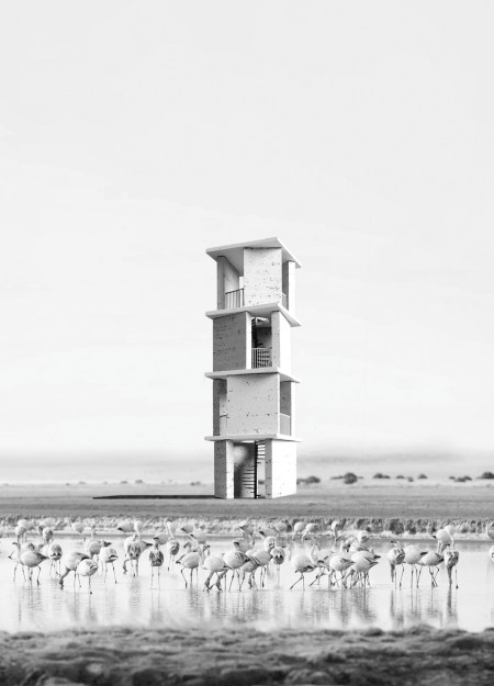 Rammed Earth Structure Elevates Marshland Experience Through Sustainable Design