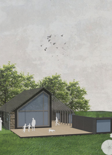 Charred Timber Facade and Cross-Laminated Design in a Sustainable Retreat for Artisans  