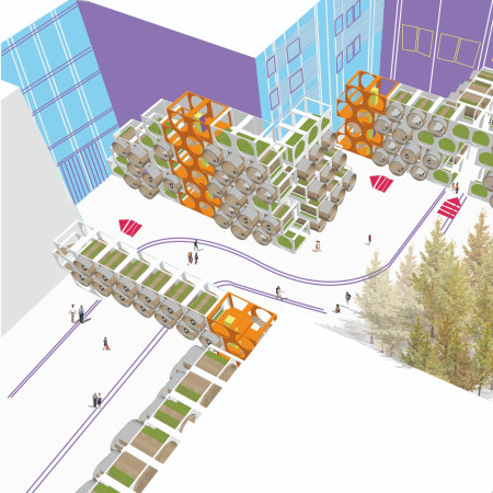 Charred Wooden Shingles and Green Roofs Define A New Model for Urban Affordable Housing  
