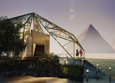Natural Ventilation Strategy with Steel Mesh and Timber Structure Near Iconic Heritage Sites