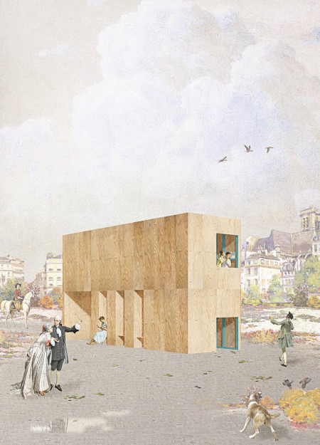 Curiosity-Inspired Space Crafted from Plywood and Polycarbonate for Community Engagement  