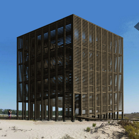 Louvered Facades and Elevated Platforms Creating a Natural Retreat with Timber Craftsmanship  
