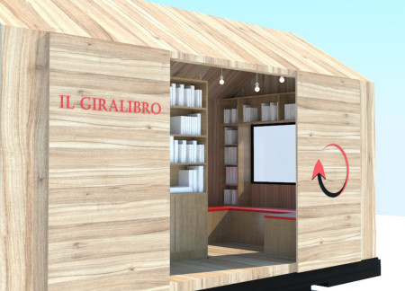 Mobile Library Constructed with Sustainable Timber and Custom Furniture Solutions