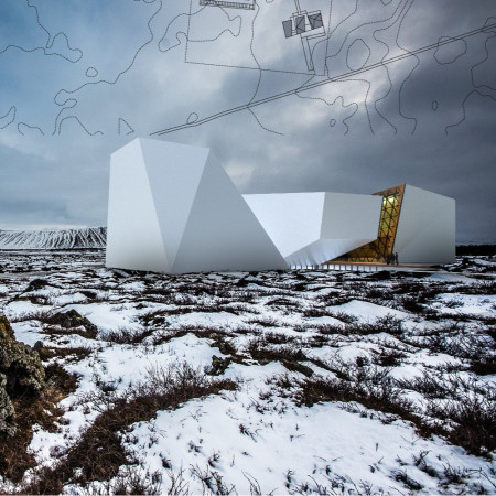 Volcanic Rock Integration with Cross-Laminated Timber and Charred Shingles in a Community-Centric Museum  