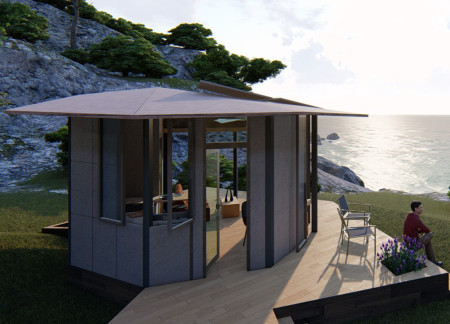 Bamboo Walls and Solar Panels Elevate Energy-Efficient Coastal Living