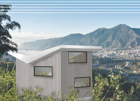 Optimizing Compact Living With Rainwater Harvesting and Reclaimed Wood Serenity  