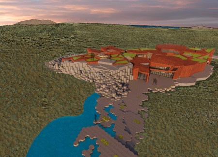 Basalt Formations and Natural Ventilation Shape a Community-Driven Museum Experience