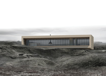 Framing Nature With Volcanic Stone And Glulam Structures In A Visitor Center Experience