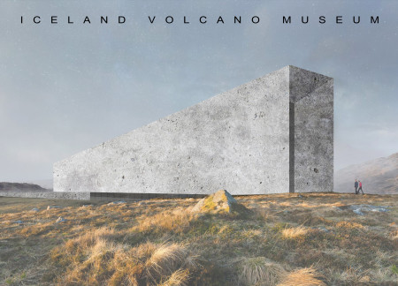 Volcanic Views Framed by Expansive Glazing and Natural Stone in a Community-Focused Educational Space