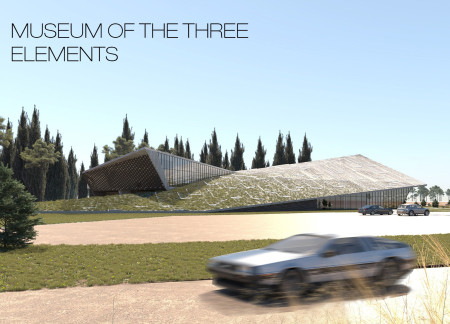 Angular Facades Wrapped in Eco-Friendly Prefabricated Panels within a Community-Centric Museum