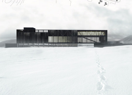 Charred Wooden Shingles and Local Stone Create a Gateway to Iceland's Volcanic Heritage  