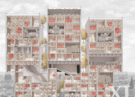 Cross-Laminated Timber Framework Enhances Flexible Living Spaces in Urban Residential Design  