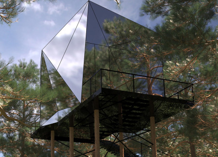 Charred Wooden Shingles And Solar Panels Elevate Sustainable Living In Micro Homes