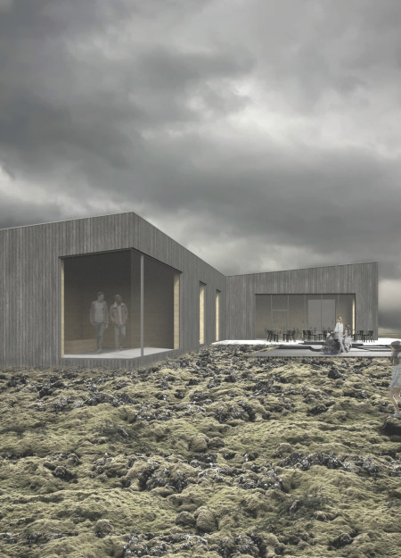 Weathered Steel and Laminated Timber Harmonize in a Geothermal Visitor Center Embracing the Landscape
