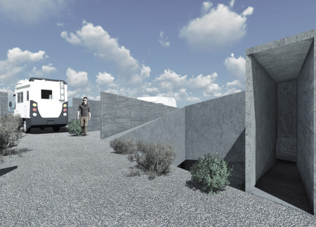Subterranean Thermal Pools Crafted From Natural Stone and Reinforced Concrete