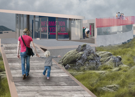 Sustainable Visitor Center Featuring Reinforced Concrete and Timber Integration in Iceland’s Unique Landscape